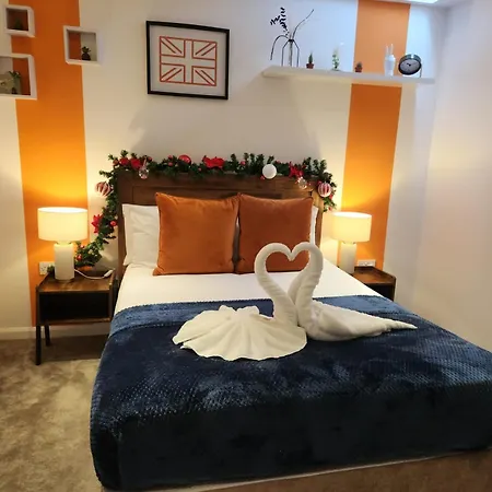 Apartment 2 Twin Apartments, 2 Ensuites, Centre & Free Parking Birmingham